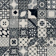 RIGGIOLE BIANCO MIX 20X20 SQ. - FIORANESE CERAMICHE  RIG20BR FIORANESE CERAMICHE - 1