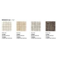 TOUCHSTONE GOLD VEIN MOSAIC 5X5 POLISHED MATT SQ. - COEM TV2MS5L
