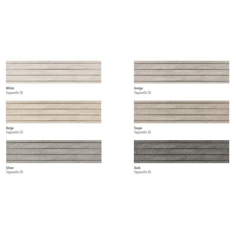ORIGINS  GREIGE TAPPARELLA 3D 28,5X119,7 - ITALGRANITI OG03MTP ITALGRANITI GROUP - 1