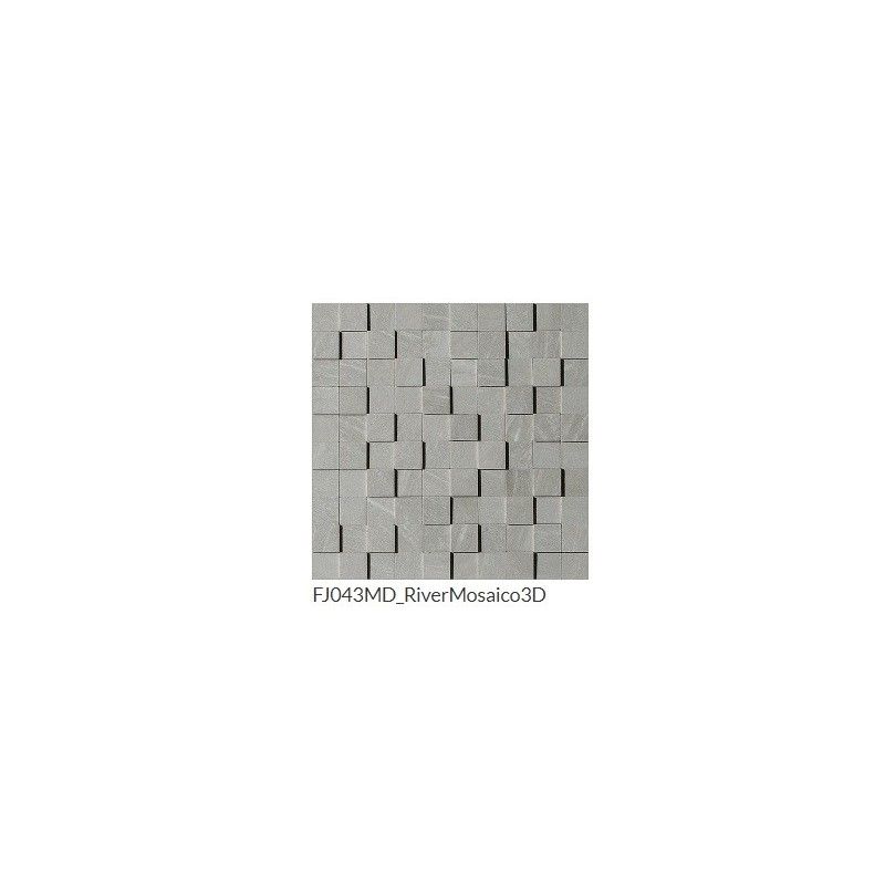 FJORD  RIVER MOSAICO 3D   30X30 - IMPRONTA FJ043MD IMPRONTA - 1