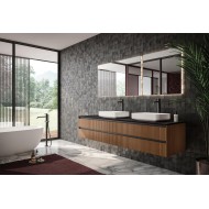 Tricot 03 Bathroom Cabinet 933 Twill Canaletto Walnut GbGroup GB GROUP - 2