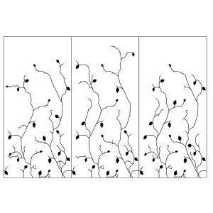 CONCRETE SIGNS IRON BUDS 120X250 6MM - GIGACER GIGACER - 1