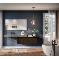 Tricot 08 Bathroom Cabinet 931 Canneté Oak Termocotto Gb Group GB GROUP - 1