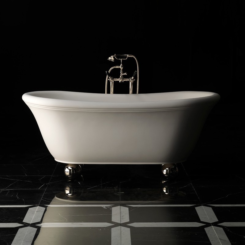 Aurora Bijoux Baignoire en  white tec 171LxH73,5xD87 avec les pieds Sfera DEVON&DEVON - 1