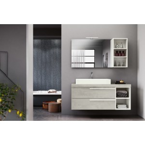 Armoire de salle de bain Matrix 07 959 Beton GbGroup GB GROUP - 1
