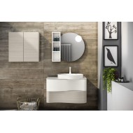 Onda 04 Meuble de salle de bain 017 Lait GbGroup GB GROUP - 1