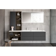 Moon 02 Meuble de salle de bain 047 Graphite GbGroup GB GROUP - 1