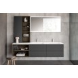 Moon 02 Bathroom Cabinet 047 Graphite GbGroup GB GROUP - 1