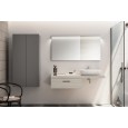 Moon 06 Bathroom Cabinet 969 Silver Oak GbGroup GB GROUP - 1