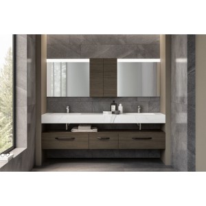Moon 19 Mobile Bagno 967 Rovere Caffè GbGroup GB GROUP - 1