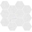 CRACKED WHITE NAT MOSAIK HEX 30X28 - CERAMICAS APARICI APARICI CERAMICA - 1