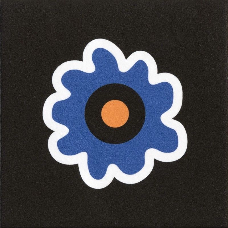 MARGHERITA FLOWER BLACK 20,5X20,5 - MUTINA NDM52 01 MUTINA - 1