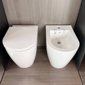 FUTURA Bidet Dos au Mur Hatria BLANC HATRIA - 1