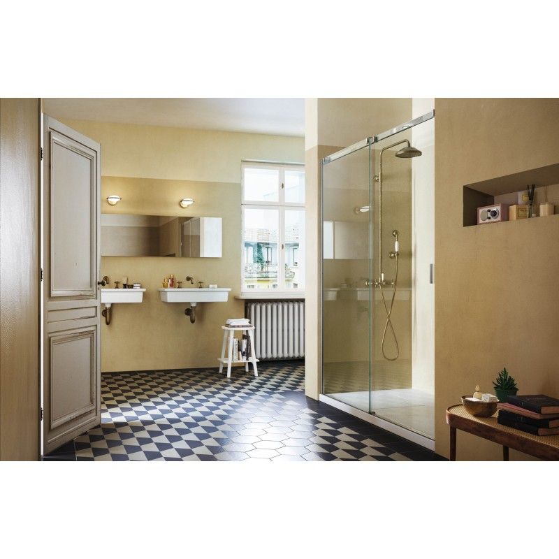 8000 SERIES VISMARA VETRO Cabine de douche avec porte coulissante VISMARA VETRO - 1