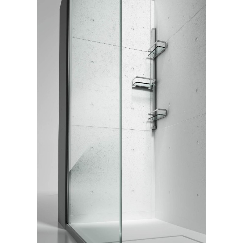 BASKET Colonne équipée de 3 étagères VISMARA VETRO