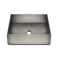 ANELLO TOTAL LOOK Vasque à poser en acier sans trop-plein 400x400mm GESSI GESSI SPA  - 2