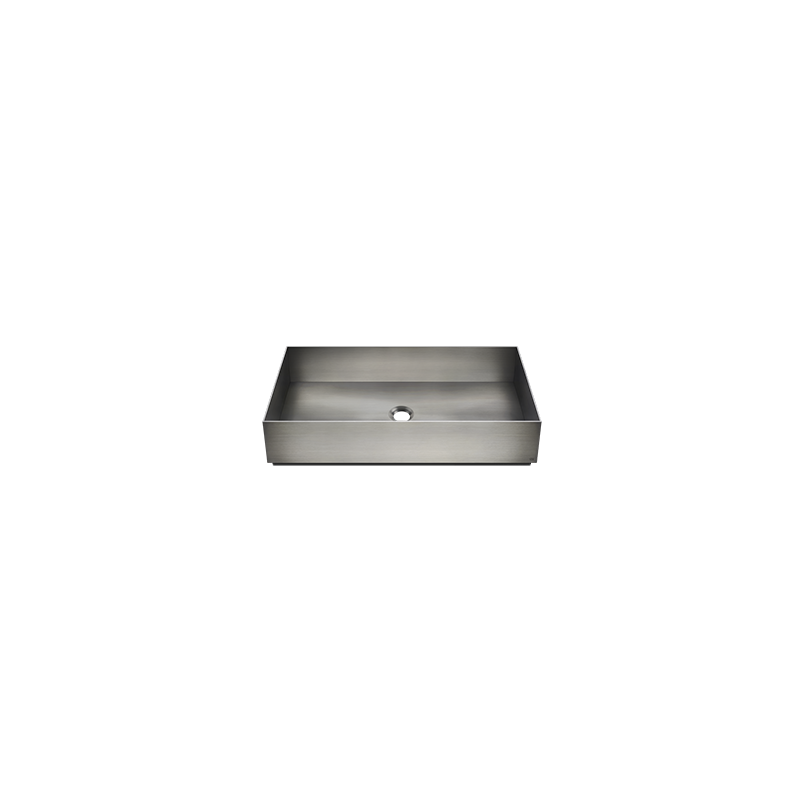 ANELLO TOTAL LOOK Countertop steel washbasin without overflow 600x350mm GESSI GESSI SPA  - 2