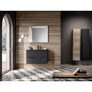 Uniq 07 Mobile Bagno 433 Nero GbGroup