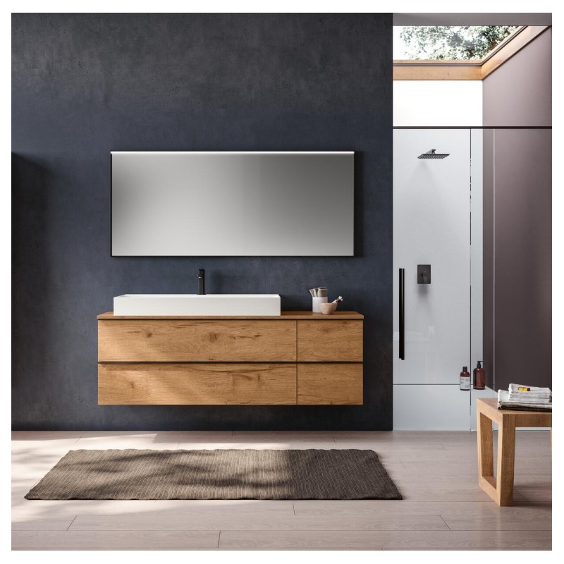 Timeless 07 Bathroom Cabinet 961 Nativo Cotto GbGroup