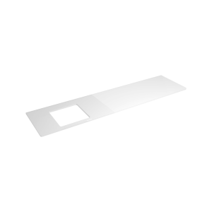 FLY PIANO IN CRISTALLO EXTRA LIGHT VERNICIATO PER LAVABI MINIWASH SOTTOPIANO FLAMINIA CERAMICA FLAMINIA - 2