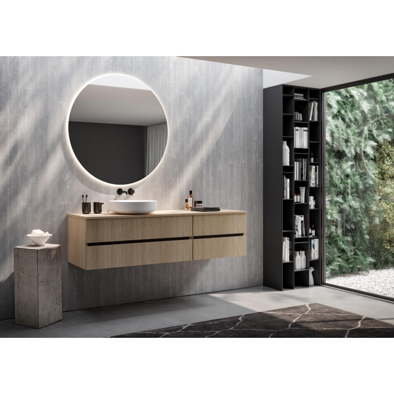 Wild 04 Meuble de Salle de Bain 937 Chêne Elegance GbGroup