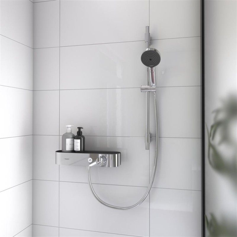 PULSIFY SELECT S Duschsystem 105 3 JET Relax mit Thermostat-Handbrause und Brausestange 65 cm Hansgrohe HANSGROHE - 1