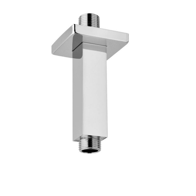 Shower Heads - Square Metal Ceiling Shower Arm - Paffoni ZSOF 119CR RUBINETTERIA PAFFONI - 1