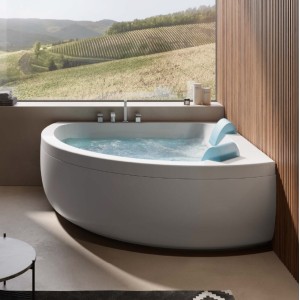 Aquasoul Corner 155 Vasca Idromassaggio 145/155x145/155 h57cm Jacuzzi