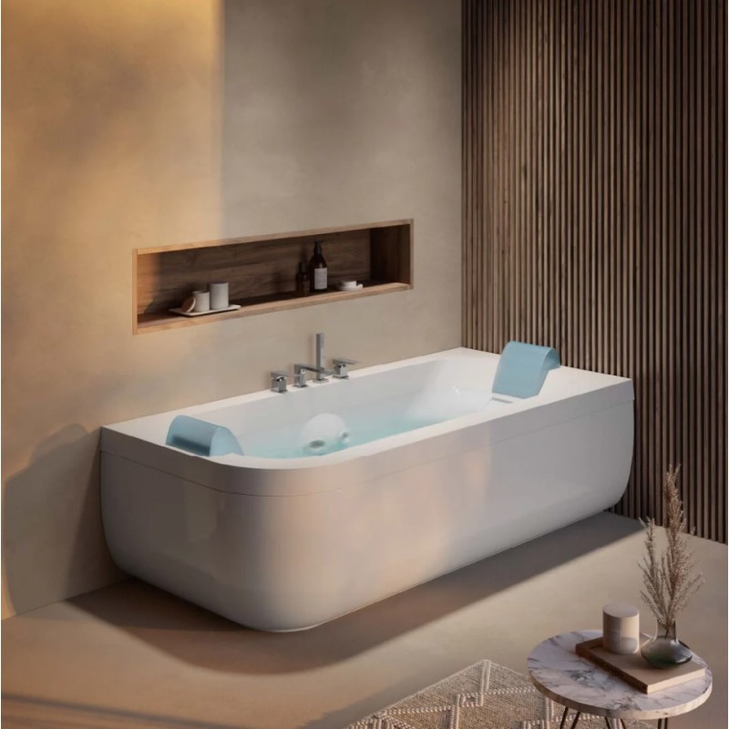 Aquasoul Double Vasca Idromassaggio 190x90 h57cm SX-DX Jacuzzi