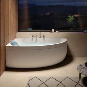 Aquasoul Offset Vasca Idromassaggio 150x100 h57cm SX-DX Jacuzzi