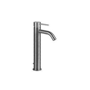 TRAME Mitigeur lavabo haut avec bec court et bonde avec flexibles de raccordement GESSI GESSI SPA  - 2