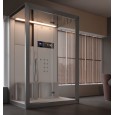Frame IN2 Doccia con Bagno Turco 150x110 h224cm SX-DX Jacuzzi