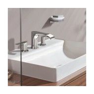 VIVENIS 3-Loch Waschtischarmatur 90 mit Hansgrohe Zugstange HANSGROHE - 1