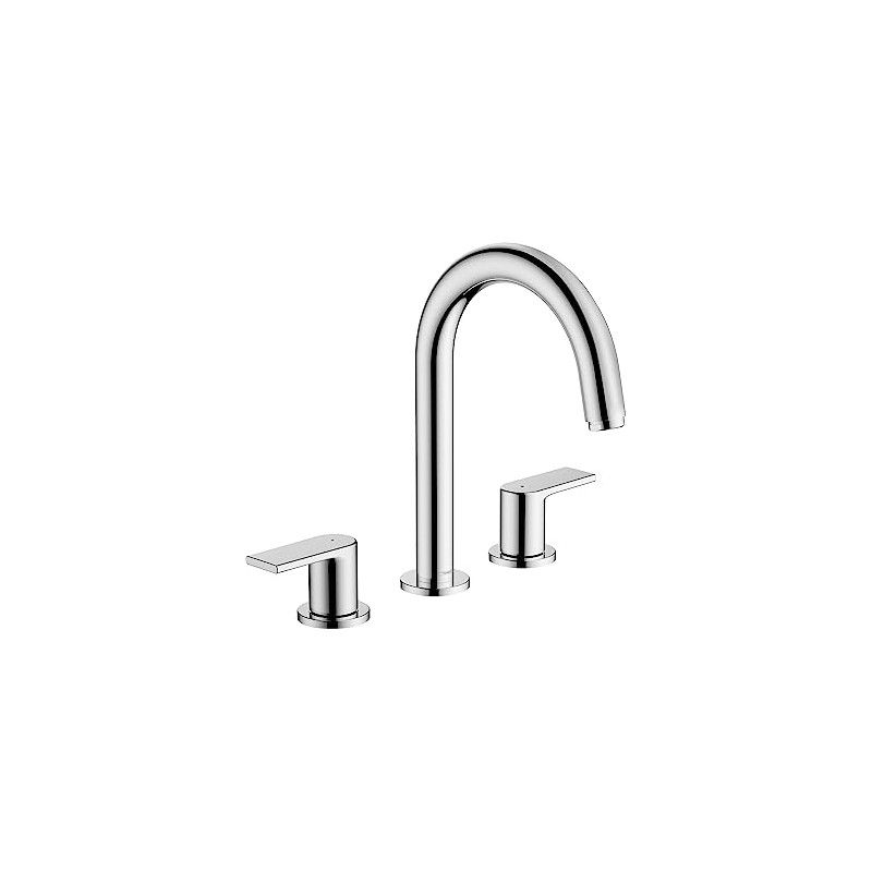 VERNIS SHAPE 3-hole mixer with Hansgrohe tie rod HANSGROHE - 1