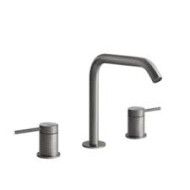 MECCANICA 3-hole basin group with spout without pop-up waste with GESSI connection hoses GESSI SPA  - 2