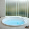 Baignoire balnéo ronde 150 150 x h63cm Jacuzzi