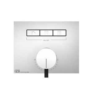 HI-FI Mixer External parts for mixer Single-lever three simultaneous functions, with GESSI ON-OFF buttons GESSI SPA  - 2