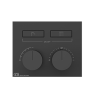 HI-FI Compact Parti esterne per miscelatore Termostatico a due funzioni simultanee, con pulsanti ON-OFF GESSI GESSI SPA  - 2