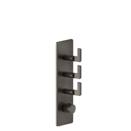 INCISO WELLNESS External part Wall mounted high flow thermostatic mixer 2 independent GESSI outlets GESSI SPA  - 2