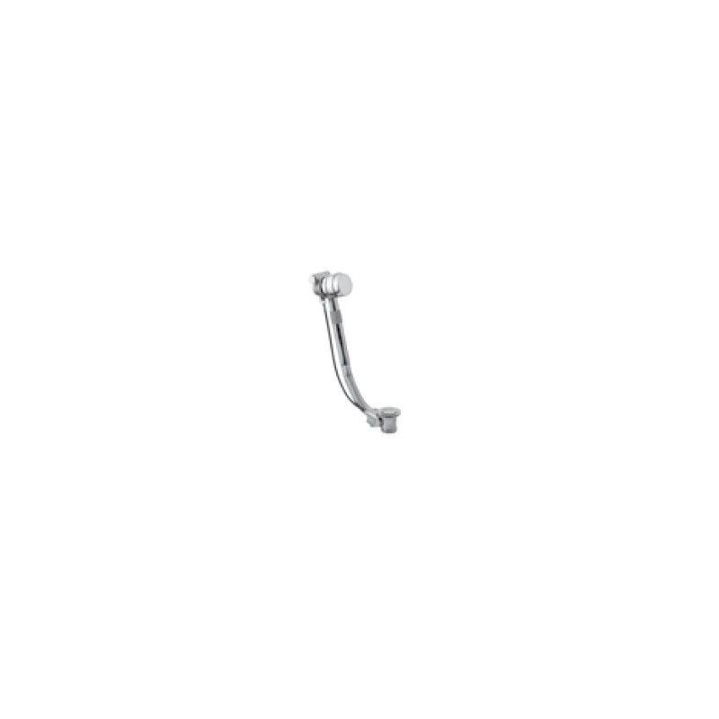 Kent 3 Waste column with overflow and spout for bathtub - Zazzeri taps 2900 0410 A00  - 1