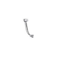 Kent 3 Waste column with overflow and spout for bathtub - Zazzeri taps 2900 0410 A00  - 1