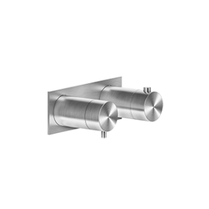 SHOWER316 External part GESSI Thermostatic 2-way wall mounted shower mixer GESSI SPA  - 2