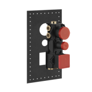 RETTANGOLO WELLNESS Einbauteil Thermostatmischer mit hohem Durchfluss, 5 Auslässe mit Einzelwahl GESSI GESSI SPA  - 1