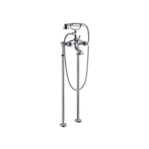 IMPERO External bath mixer to the floor with shower set Chrome  Bongio 06528 BONGIO RUBINETTERIE  - 1