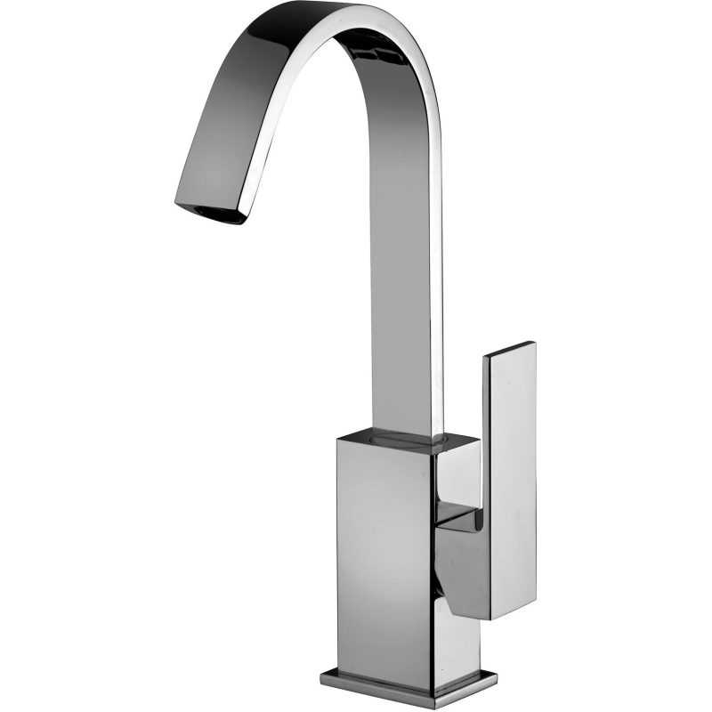 ELLE Basin mixer with adjustable spout Chrome - Paffoni EL 877 CR RUBINETTERIA PAFFONI - 1
