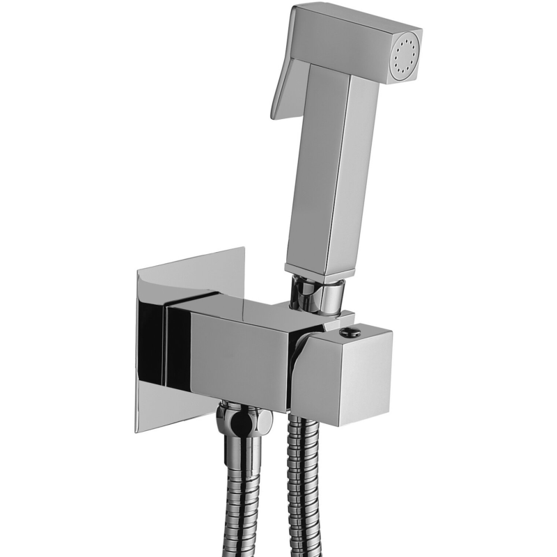 Quadratisches Einbau-Bidetset TWEET Chrom - Paffoni ZDUP 112 TWEET SQUARE MIX RUBINETTERIA PAFFONI - 1