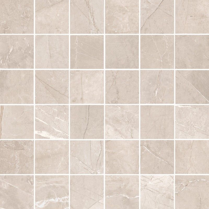 Pulpis Mosaico 4,7x4,7 Tortora Naturale DECORI 30x30 - CERDOMUS 73725 CERDOMUS - 1