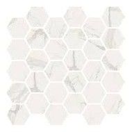 MARMOREA BIANCO STATUARIO MOSAICO ESAGONI LR Fioranese MM1MS3L FIORANESE CERAMICHE - 1