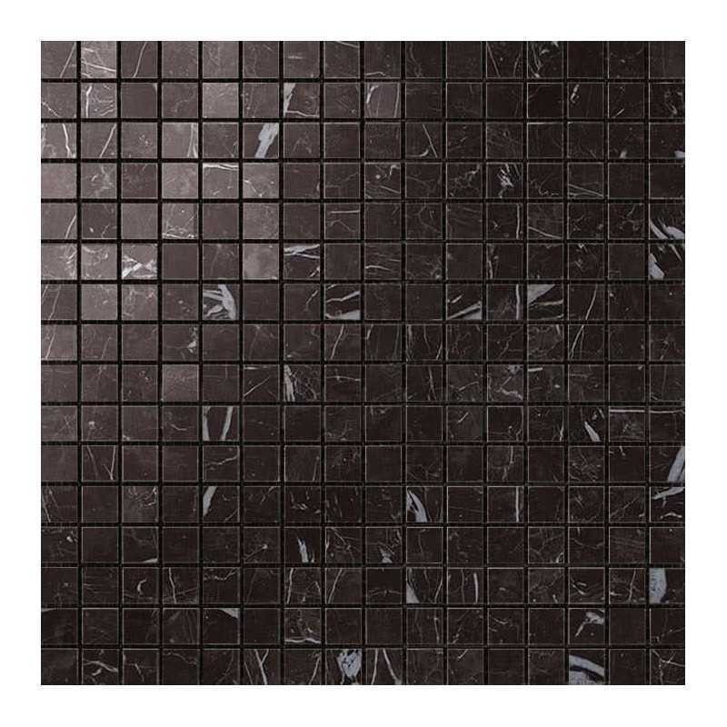 Marvel Nero Marquina Mosaico Lapp. 30x30cm AS3U Atlas Concorde CERAMICHE ATLAS CONCORDE - 1