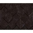 Marvel Nero Marquina Mosaico Esagono 3D 28,2X35,3cm AS4B Atlas Concorde CERAMICHE ATLAS CONCORDE - 1